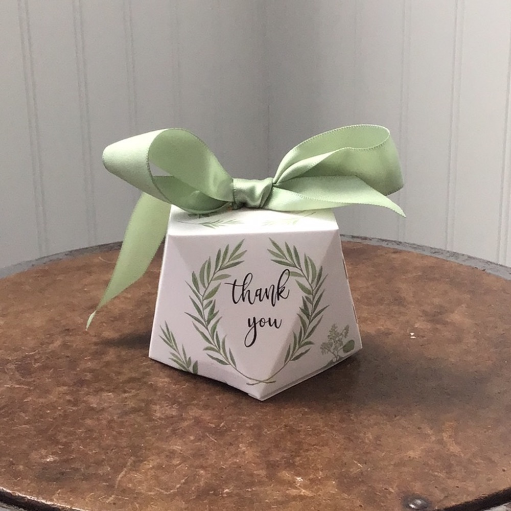 Gift Boxes Green Olive Branches 45 Count